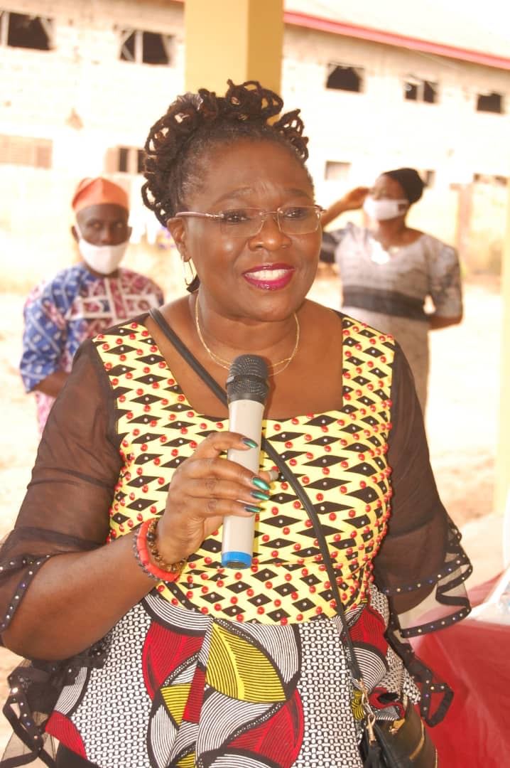 Speaking at a community event