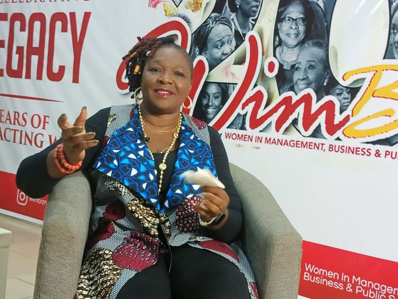 At WIMBIZ, Women in Management, Business and Public Service